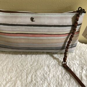 Mwomen’s Boho Crossbody Bag Striped Artisan Handbag purse | Wear 3 Ways